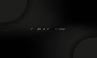 dark background with semicircular lines in the upper left and lower right corners for cover, poster, banner