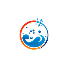 Water Drop Clean logo vector template, Creative Clean logo design concepts