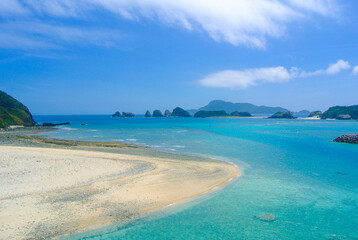 沖縄県島尻郡座間味村慶良間諸島阿嘉島の風景