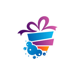 Gift Clean logo vector template, Creative Clean logo design concepts