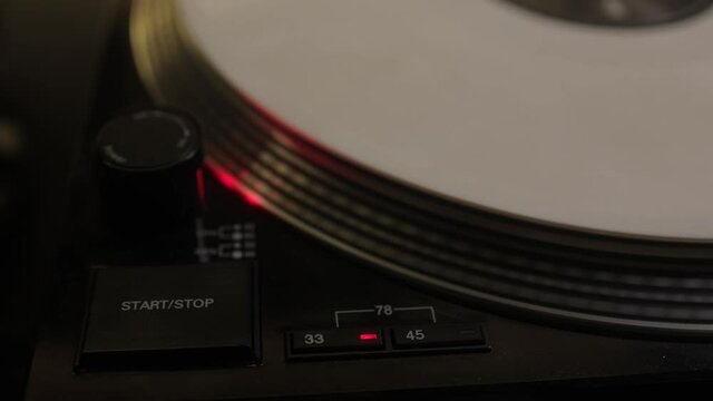 turntable with record