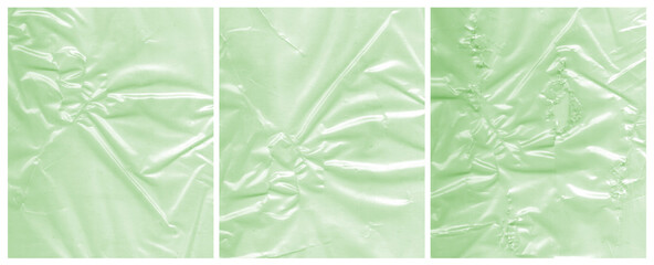 simple plastic wrap, stretching plastic vinyl 3set texture version3-4