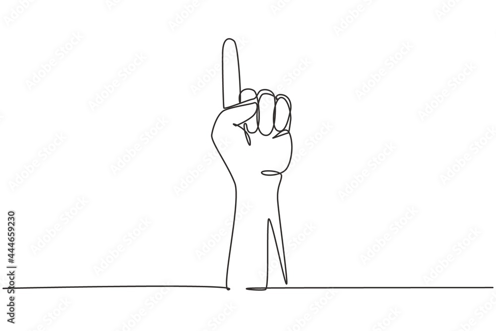 Poster single continuous line drawing hands icons and symbols. emoji hand icons in internet platform chat. 