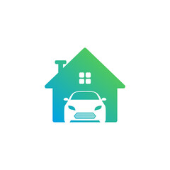 House Car logo vector template, Creative Car logo design concepts