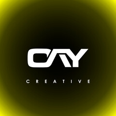 OAY Letter Initial Logo Design Template Vector Illustration