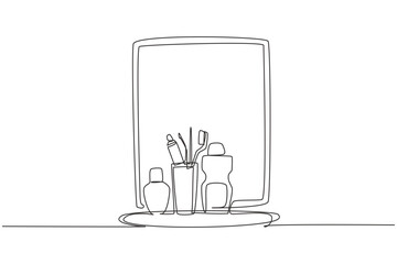 Continuous one line drawing