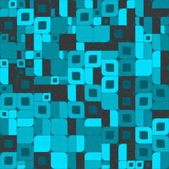 Abstract Geometric Pattern generative computational art illustration