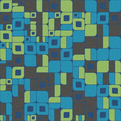 Abstract Geometric Pattern generative computational art illustration