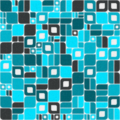 Abstract Geometric Pattern generative computational art illustration