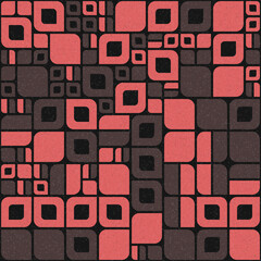 Abstract Geometric Pattern generative computational art illustration