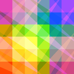 Geometric bright backgrounds for design. Transparent light backgrounds