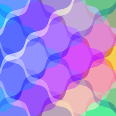 Geometric bright backgrounds for design. Transparent light backgrounds