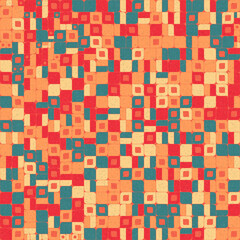 Abstract Geometric Pattern generative computational art illustration