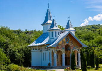 Fototapeta na wymiar Bucium Monastery from Brasov County - Romania