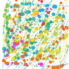 Modern art. Bright abstract background painted with paints Template Vector illustration.