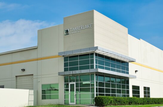 Timberlake Cabinetry Office Building Exterior In Houston, TX. Manufacturer And Supplier Of Domestic Kitchen Cabinets.