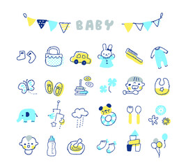 さまざまなベビーアイテム　セット