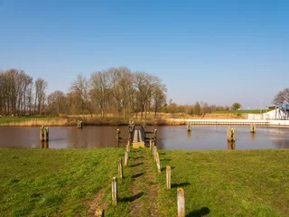 Foto auf Leinwand Ketelhaven, Flevoland Province, The Netherlands © Holland-PhotostockNL