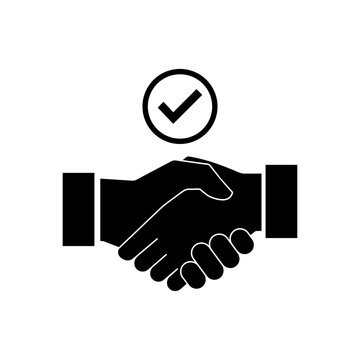 shaking hands logo png