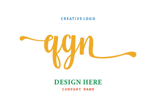 QGN lettering logo is simple, easy to understand and authoritative