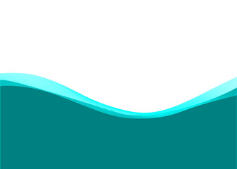 abstract blue wave background
