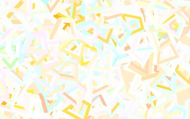 Light Multicolor vector texture with abstract forms.
