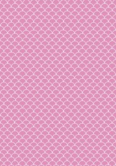 Pattern ornament sea scales empty background