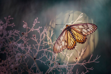 Butterfly with bokeh