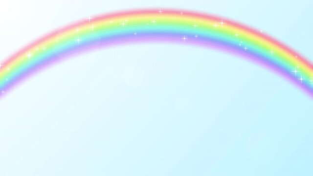 虹の背景