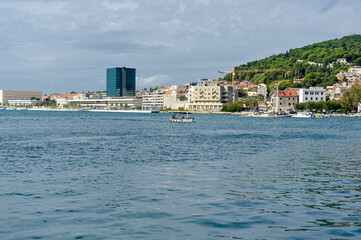 Fototapeta na wymiar Croatia pier water summer