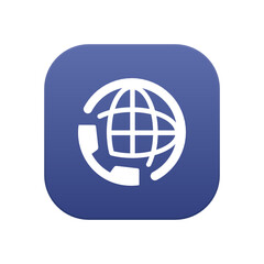 International Number - Sticker