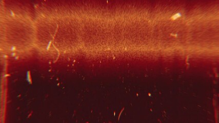 Sepia, red colored film noise or grain texture. Retro template. Opacity or screen mode usage for overlay your video. Negative film. Scratched strip. Old fashion tape animation 4K. Vintage film effects