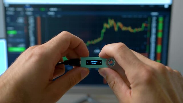 Cryptocurrency Trading with hardware wallet with bitcoin and Ethereum