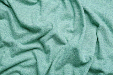 Texture of color fabric with folds