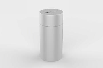 Tooth Picks Tube Mockup isolated on white background. 3d illustration