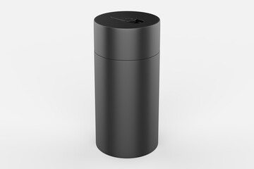 Tooth Picks Tube Mockup isolated on white background. 3d illustration