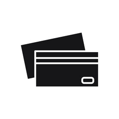 credit card icons symbol vector elements for infographic web