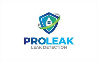 Illustration graphic vector of water leak detection service Logo Design template-10