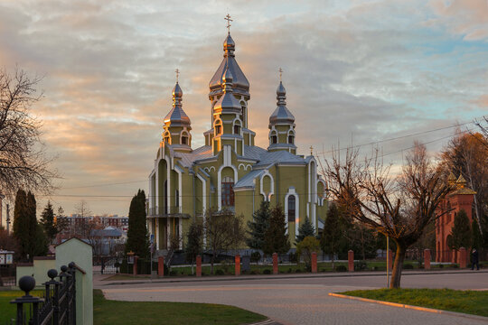 Church of the Church of the Assumption of the Blessed Virgin in Drohobych. Of the Orthodox Church of Ukraine in Drohobych - Assumption of the Blessed Virgin