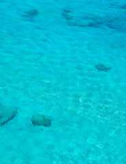 Ocean water blue minimal background. Ideal for postcard prints, phone cases, print t-shirts. Canary islands. Fuerteventura. Stylish nature visual spirits wallpaper