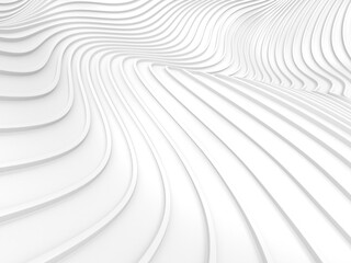 White abstract liquid wavy background