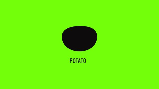 Potato icon animation
