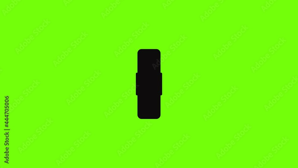 Poster tread pattern icon animation