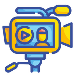 video line icon