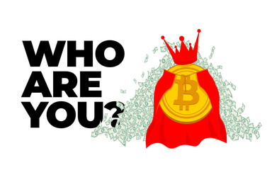 Large large noticeable inscription text rich on the background of a large pile of paper money banknotes