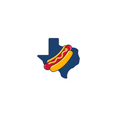 illustration vector graphic of hot dog good for logo restaurant food