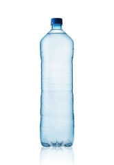 big plastic bottle with water