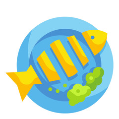 fish flat icon