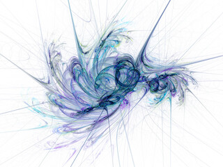 futuristic surreal digital 3d design art abstract background fractal illustration for meditation and decoration wallpaper