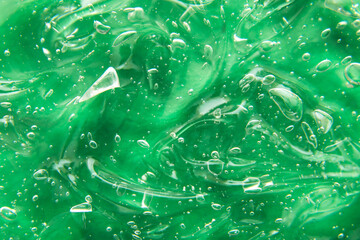 Transparent liquid Gel serum texture. Make-up and cosmetics texture background, skincare product and beauty cream, copy space